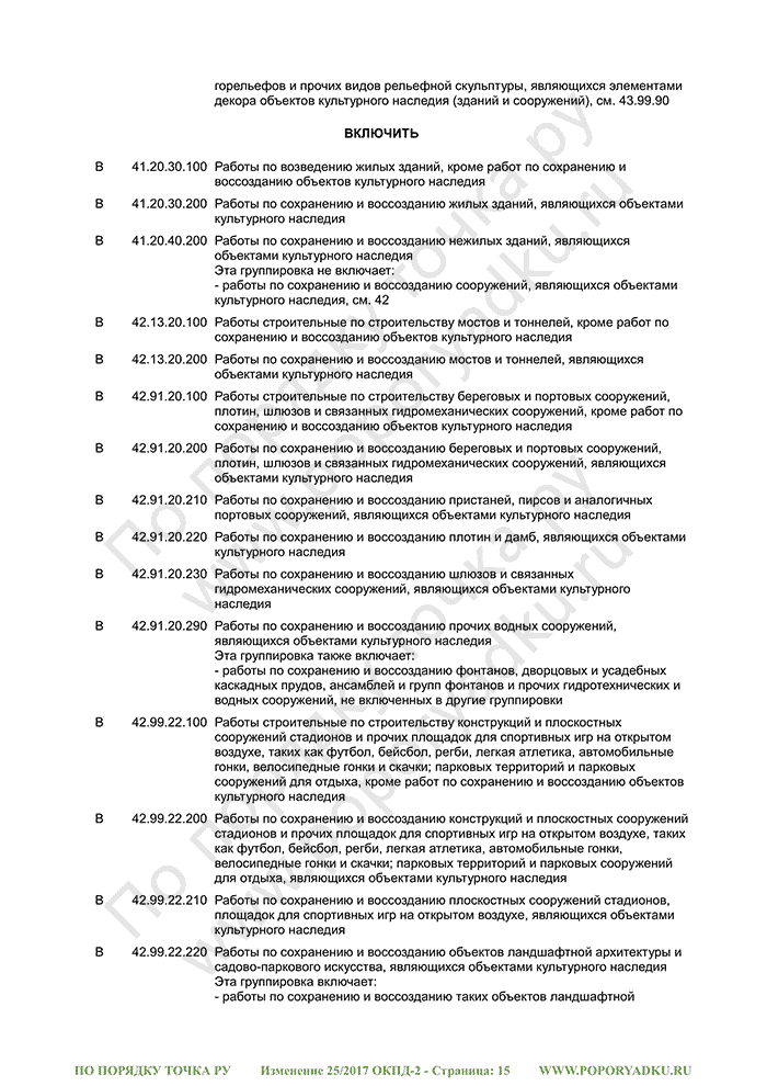 Изменение 25/2017 ОКПД-2 (страница 15)