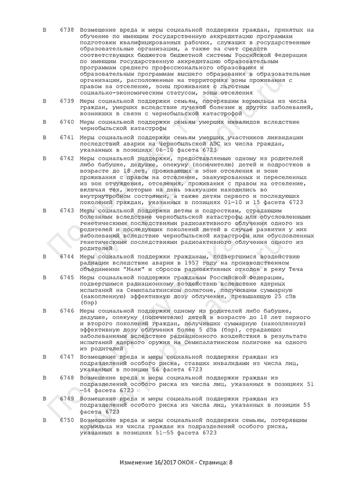 Изменение 16/2017 ОКОК (страница 8)