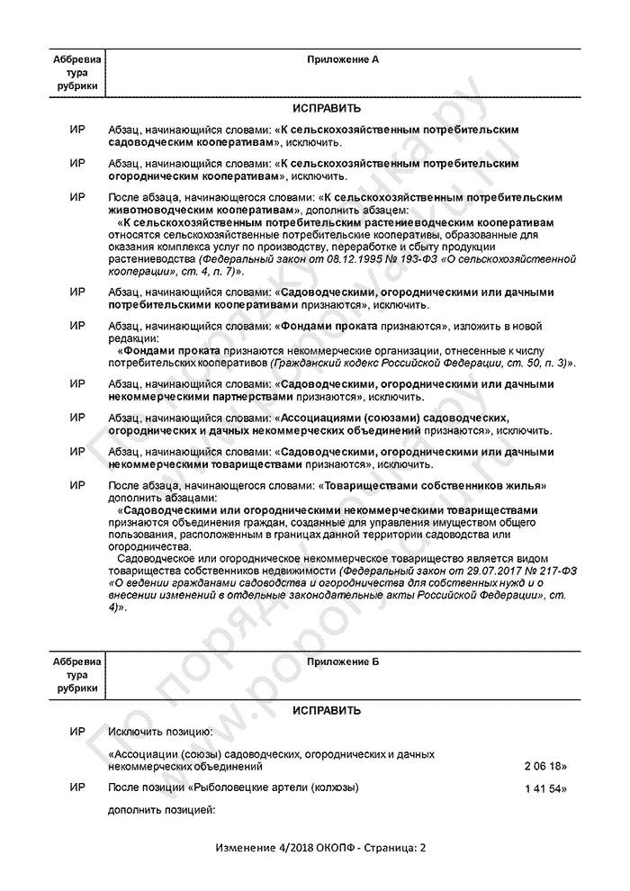 Изменение 4/2018 ОКОПФ (страница 2)